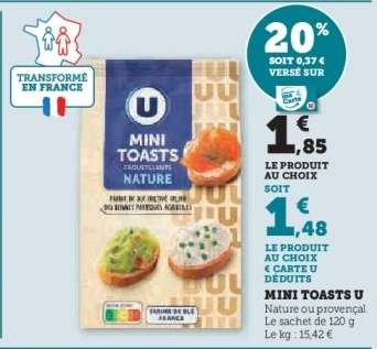 MINI TOASTS U