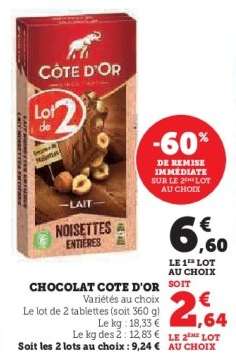 CHOCOLAT CÔTE D'OR