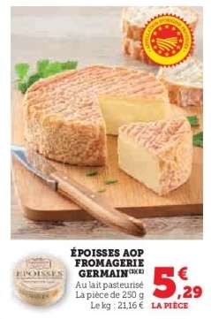 Époisses AOP Fromagerie Germain