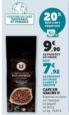 Café en grains U