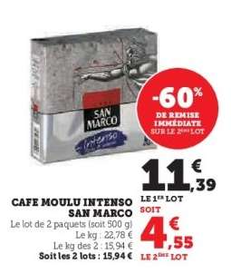 Cafe Moulu Intenso San Marco