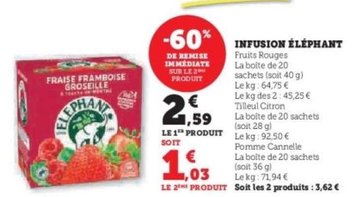INFUSION ÉLÉPHANT