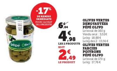 OLIVES VERTES DENOYAUTÉES PÉPÉ OLIVO