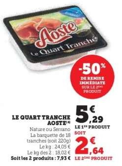 LE QUART TRANCHE AOSTE