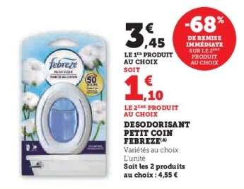 Désodorisant Petit Coin Febreze