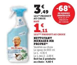 NETTOYANT MÉNAGER "MR PROPRE"
