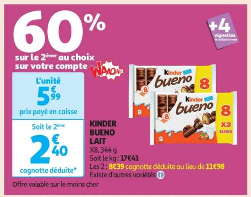 Kinder Bueno Lait