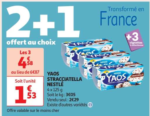 Yaos Stracciatella Nestlé