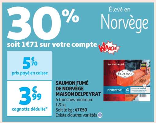 Saumon Fumé De Norvège Maison Delpeyrat