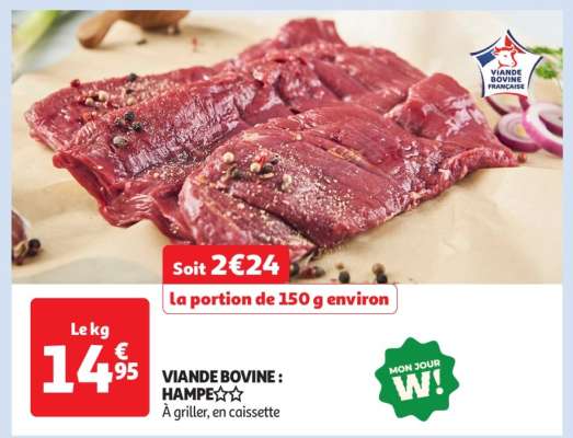 Viande Bovine : Hampe**