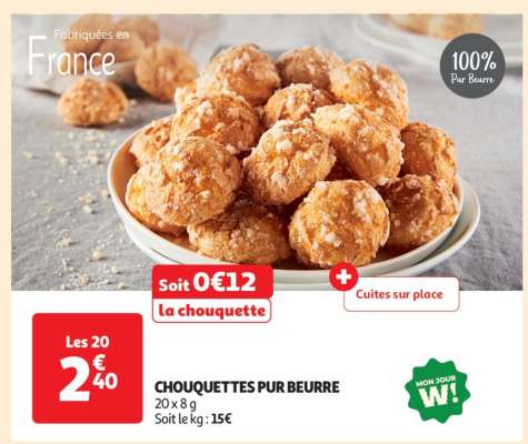 Chouquettes Pur Beurre