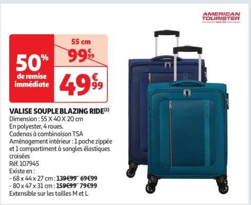 VALISE SOUPLE BLAZING RIDE