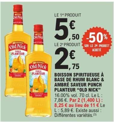 OLD NICK Punch Planteur