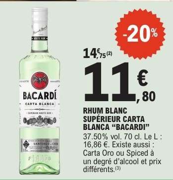 Bacardi Carta Blanca