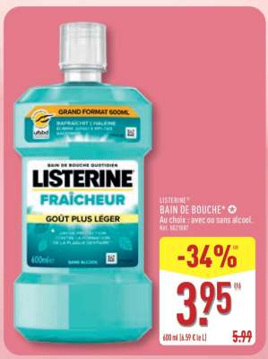 LISTERINE Bain de bouche