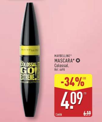 MAYBELLINE MASCARA Colossal