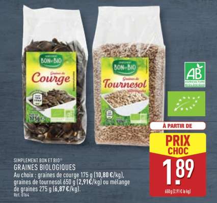 GRAINES BIOLOGIQUES