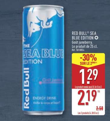 RED BULL SEA BLUE EDITION