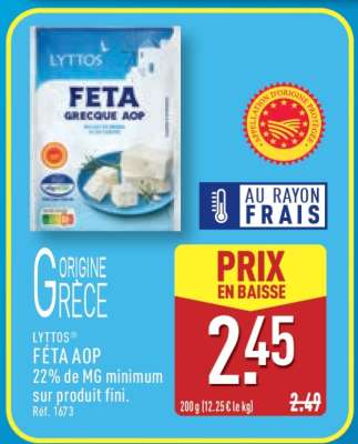 LYTTOS FÊTA AOP