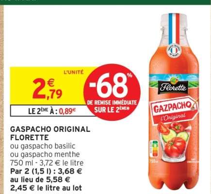 GASPACHO ORIGINAL FLORETTE