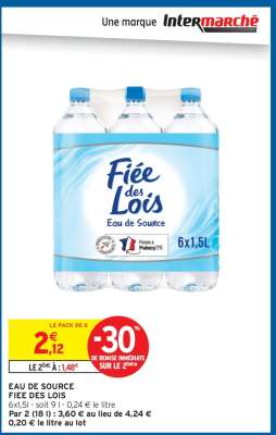 EAU DE SOURCE FIEE DES LOIS