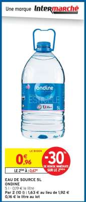 Eau de Source 5L Ondine
