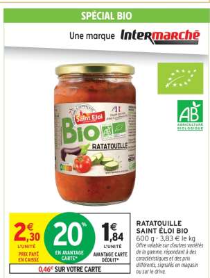RATATOUILLE SAINT ÉLOI BIO