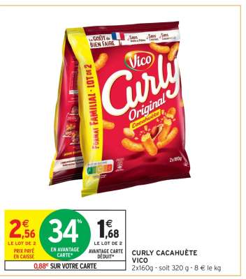 Curly Cacahuete Vico