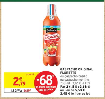 GASPACHO ORIGINAL FLORETTE