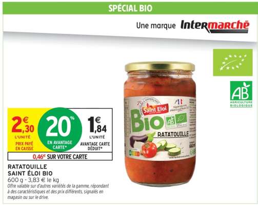 RATATOUILLE SAINT ÉLOI BIO