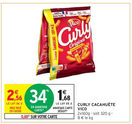 Curly Cacahuete Vico