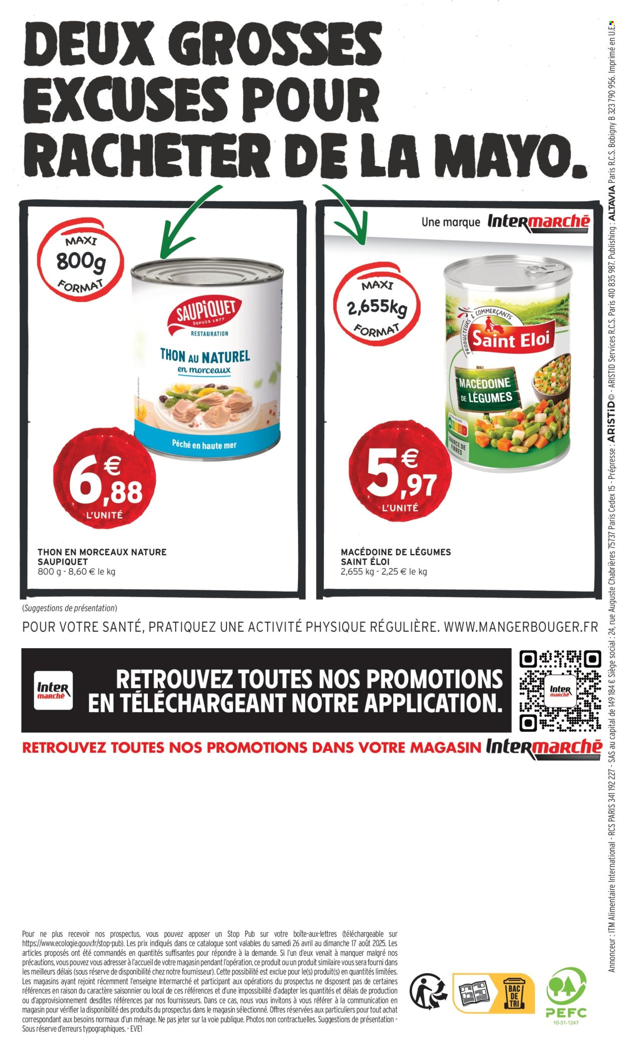Catalogue Intermarché - 26.04.2025 - 17.08.2025. 