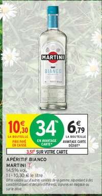 Apéritif Bianco Martini