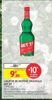 Liqueur de Menthe Originale GET 27