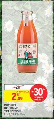 PUR JUS DE POMME TRANSITION