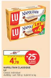 Napolitain Classique LU