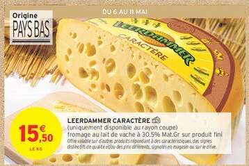 Leerdammer Caractère