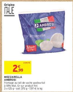 Mozzarella Ambrosi