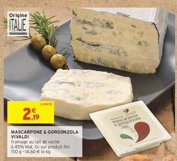 MASCARPONE & GORGONZOLA VIVALDI