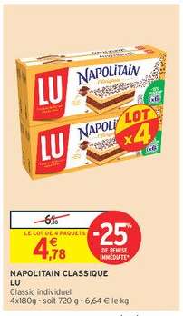 Napolitain Classique LU