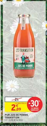 PUR JUS DE POMME TRANSITION
