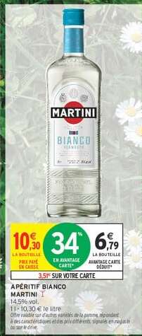 Apéritif Bianco Martini