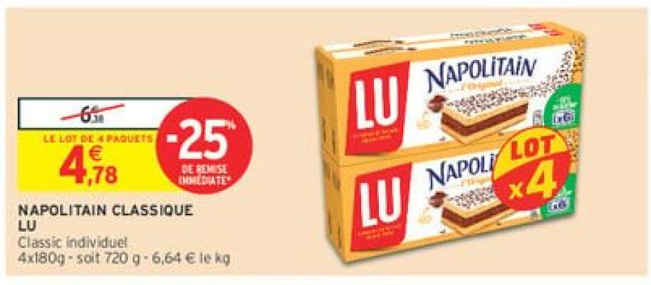 Napolitain Classique LU