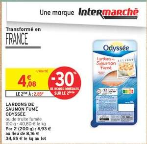 Lardons de Saumon Fumé Odyssée