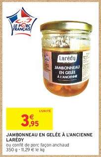 JAMBONNEAU EN GELÉE À L'ANCIENNE LARÉDY