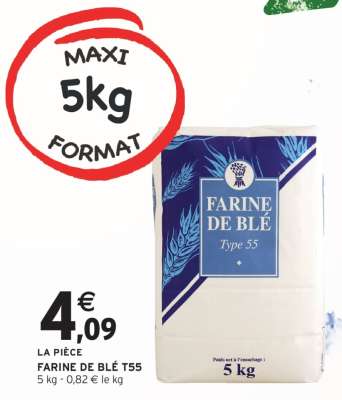Farine de blé T55