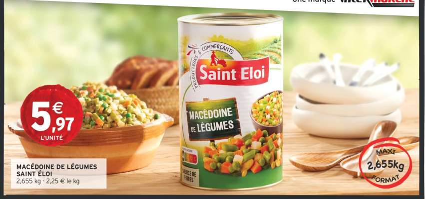 MACÉDOINE DE LÉGUMES SAINT ÉLOI