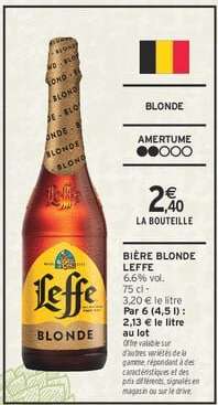 Bière Blonde Leffe*