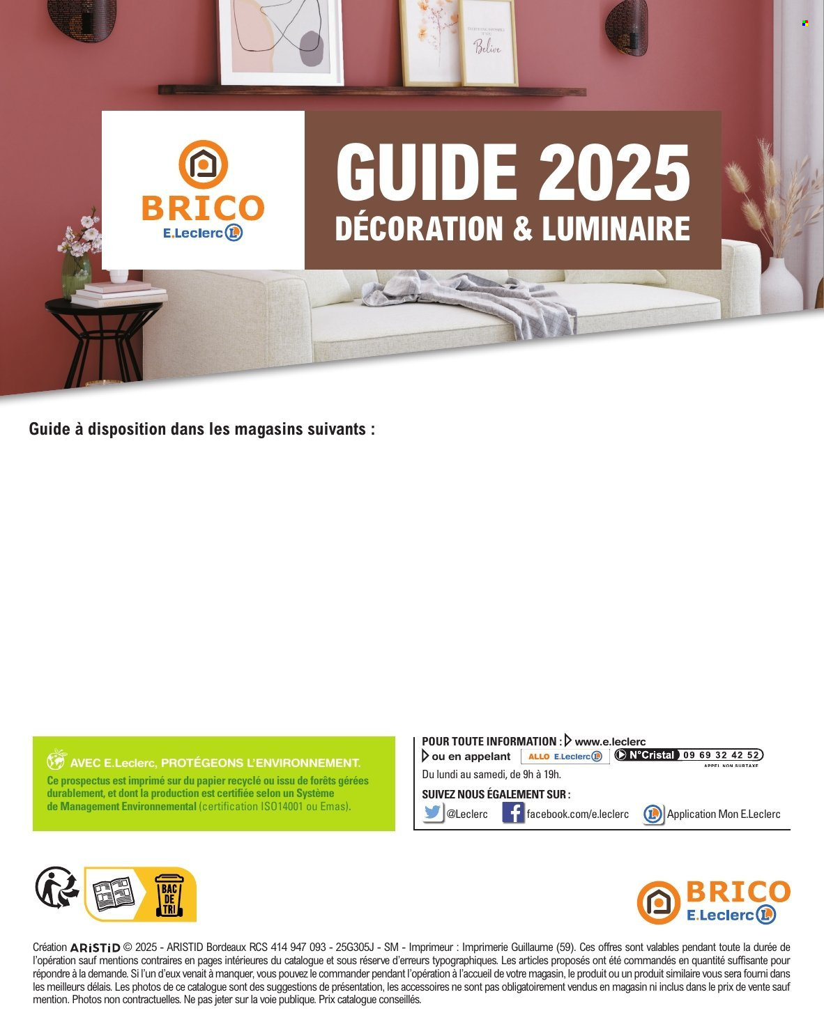 Catalogue E.Leclerc - 01.04.2025 - 31.12.2025. 