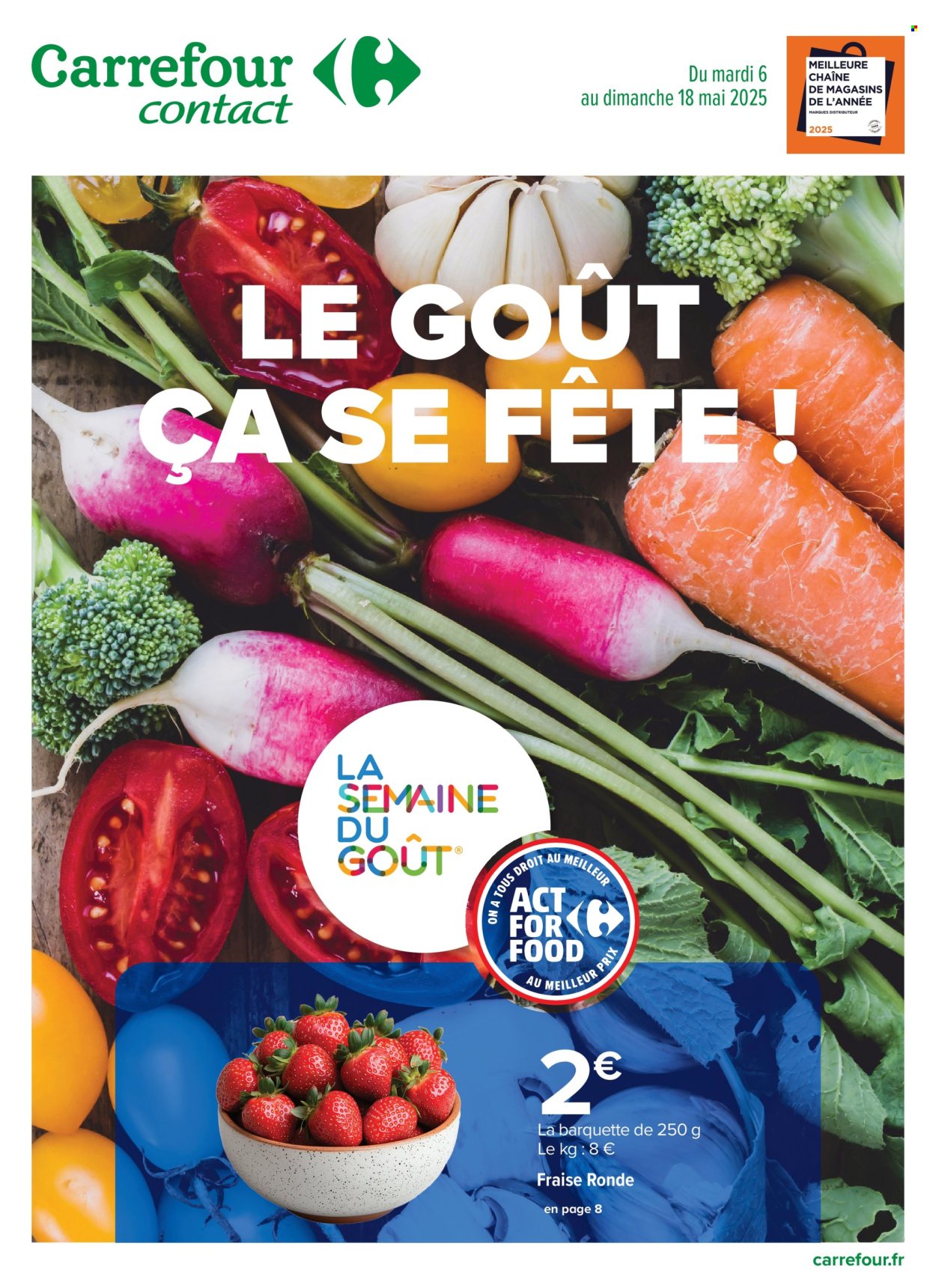 Catalogue Carrefour Contact - 06.05.2025 - 18.05.2025. 
